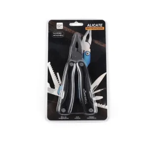 Alicate Negro Multifuncional Inoxidable